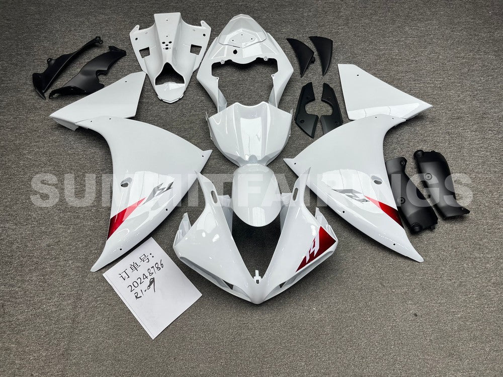 Yamaha için Kasklar – YZF1000 R1 2009-2012 Beyaz
