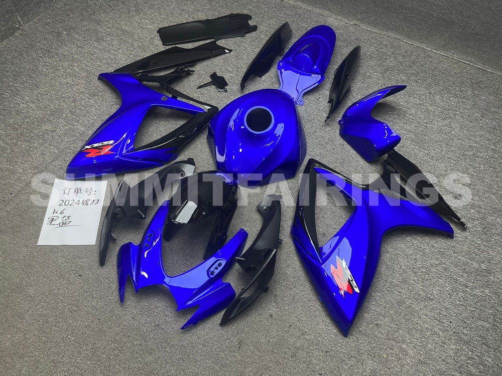 Suzuki İçin Kapağı - GSXR600-750 K6 06-07 Mavi