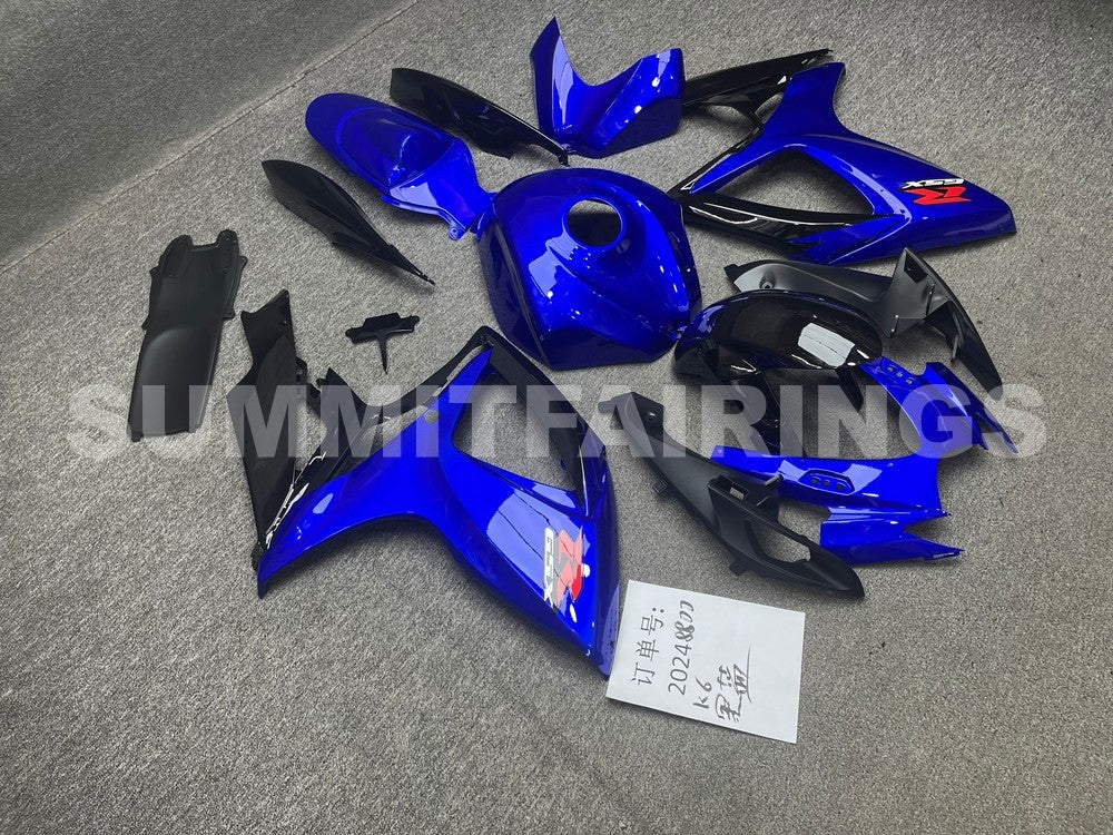 Suzuki İçin Kapağı - GSXR600-750 K6 06-07 Mavi