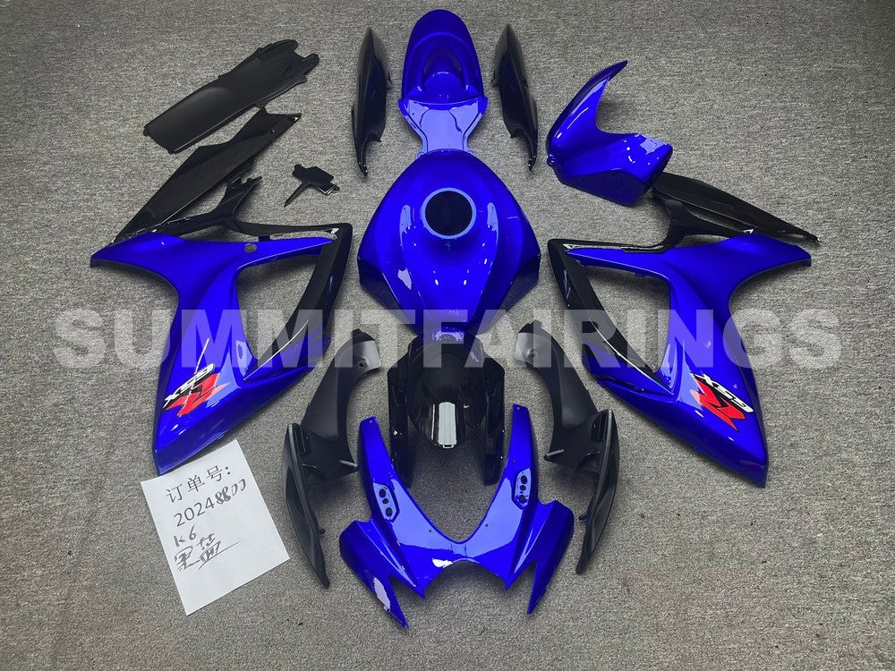 Suzuki İçin Kapağı - GSXR600-750 K6 06-07 Mavi