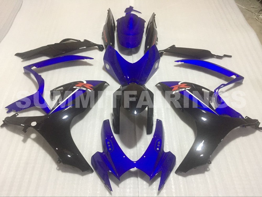 Фары для Suzuki GSXR 600 750 (2006-2007) Сине-чёрный