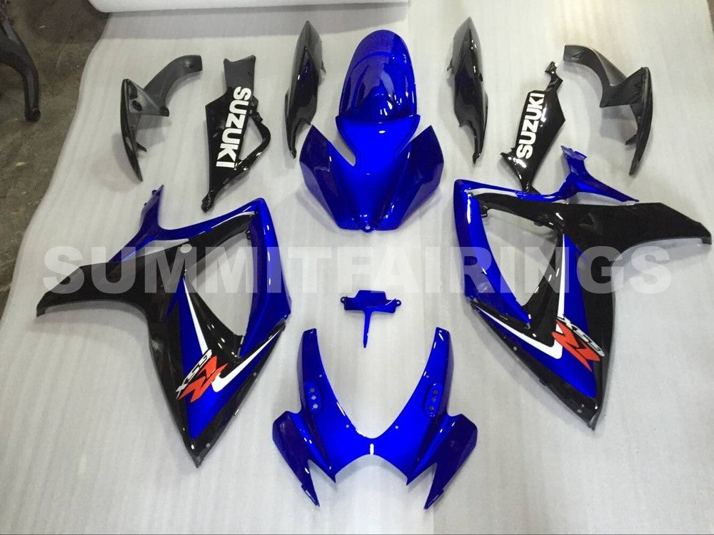 Фары для Suzuki GSXR 600 750 (2006-2007) Сине-чёрный