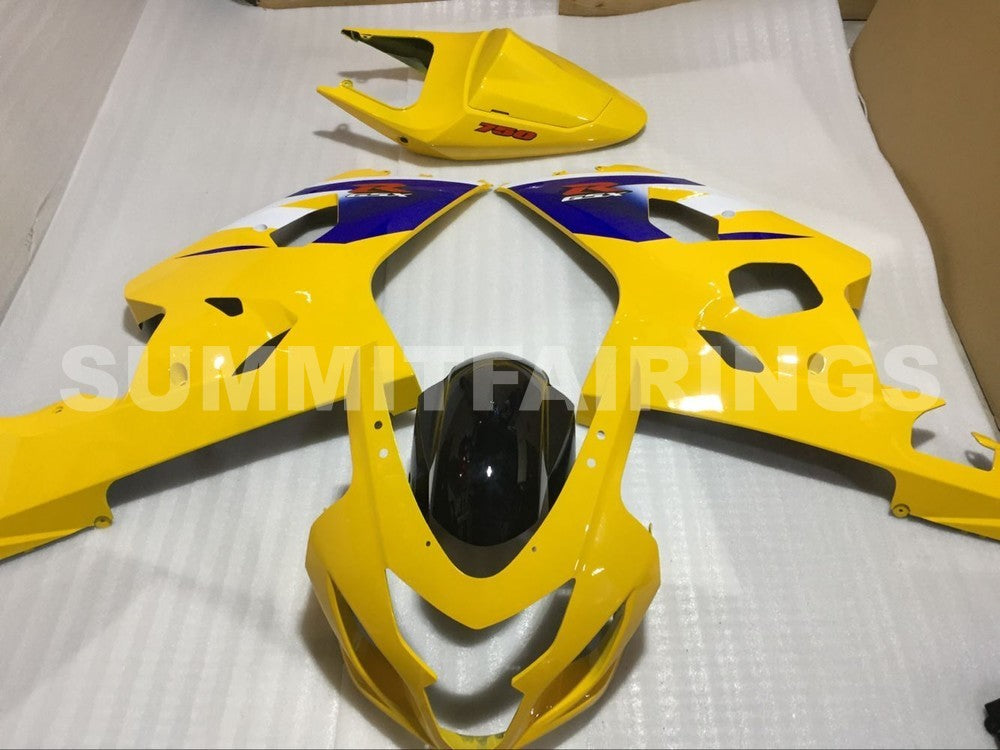 Fairings For Suzuki – GSXR600-750 K4 04-05 Blue Yellow – Summit
