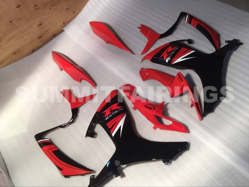 Capas para Suzuki GSXR 600 750 Preta e Vermelha GSXR (2006-2007)