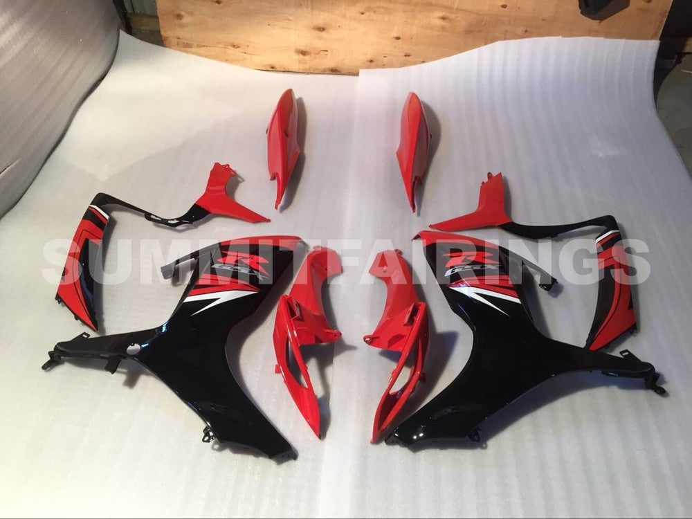 Capas para Suzuki GSXR 600 750 Preta e Vermelha GSXR (2006-2007)