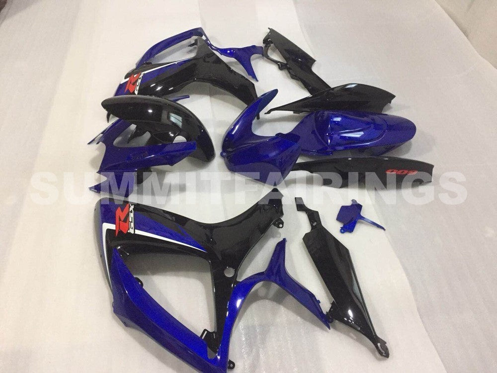 Фары для Suzuki GSXR 600 750 (2006-2007) Сине-чёрный