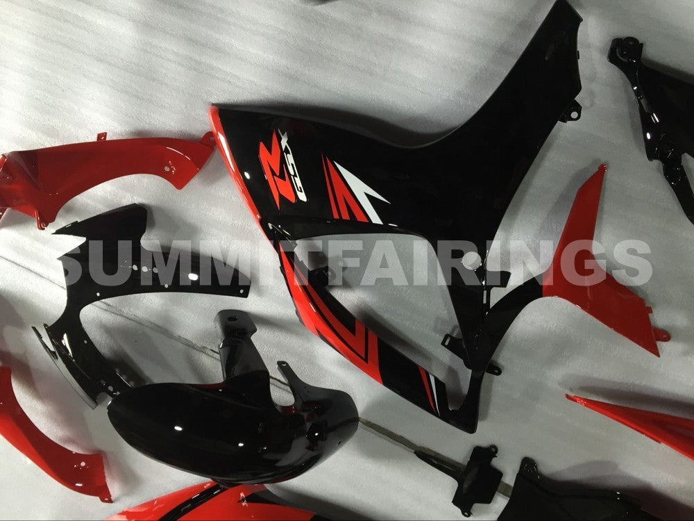 Capas para Suzuki GSXR 600 750 Preta e Vermelha GSXR (2006-2007)