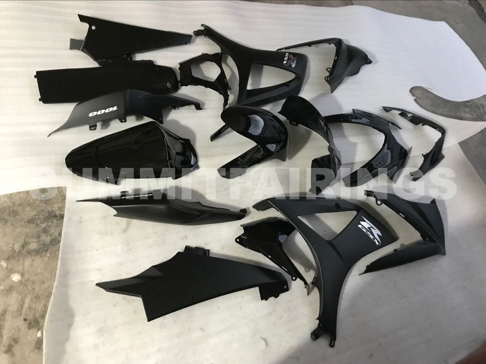 Étuis pour Suzuki - GSXR1000 K7 07-08 Noir mat Noir brillant