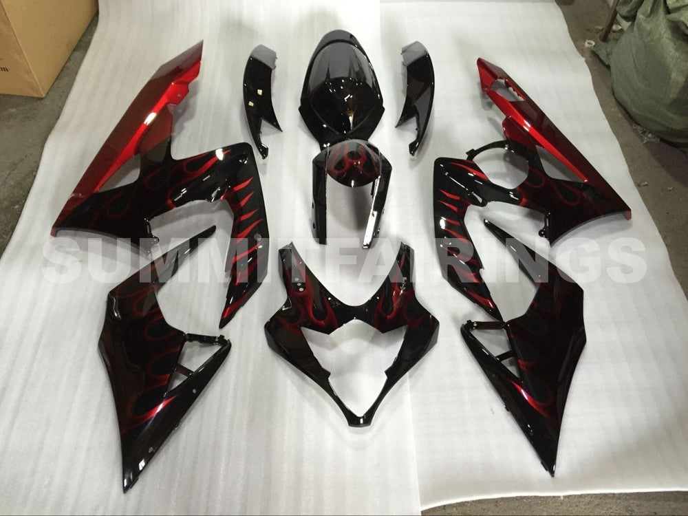 Защитные обтекатели для Suzuki - GSXR1000 K5 05-06 красный огонь