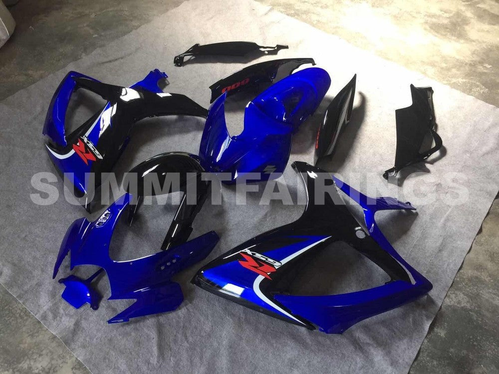 Фары для Suzuki GSXR 600 750 (2006-2007) Сине-чёрный