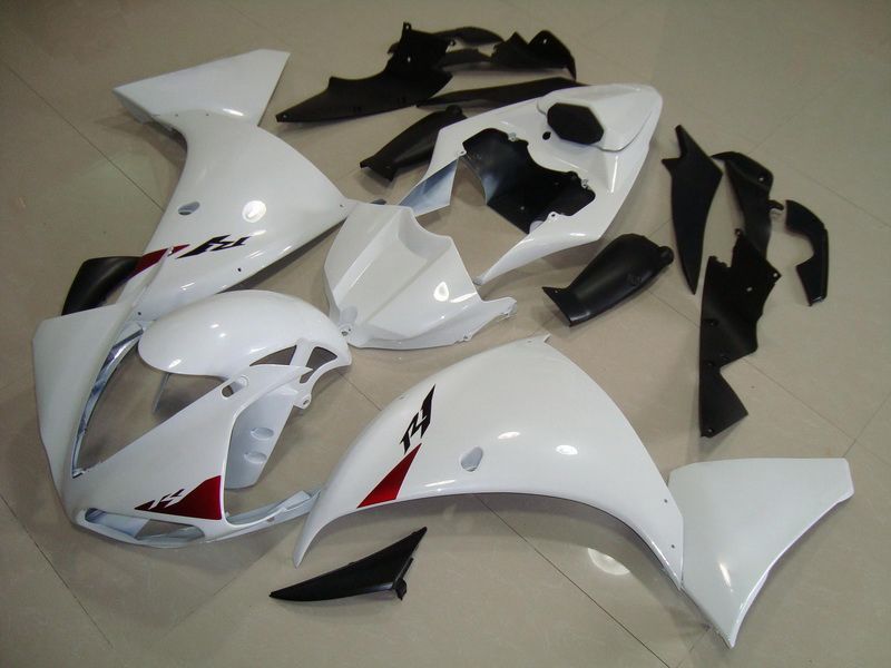 Yamaha için Kasklar – YZF1000 R1 2009-2012 Beyaz