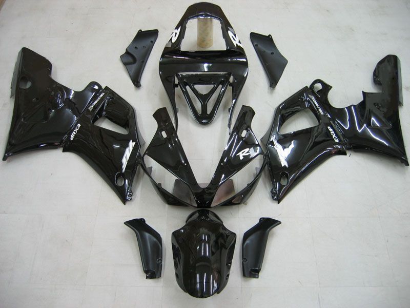 Fairings For Yamaha YZF-R1 Black YZF (2000-2001)