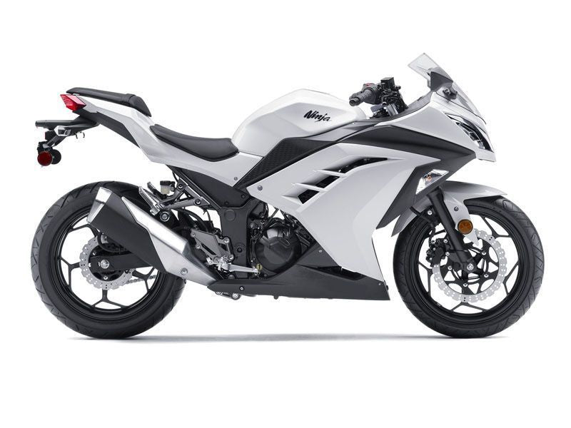 Plastik İçin Kasko Kawasaki Ninja 300R EX300R Şeffaf Beyaz Mat Siyah Ninja (2013-2014)