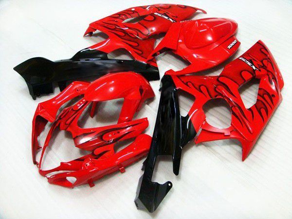 Защитные обтекатели для Suzuki - GSXR1000 K5 05-06 красный