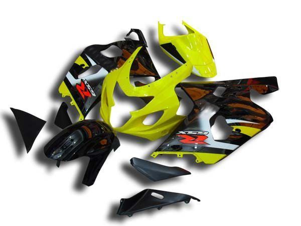 Fairings For Suzuki - GSXR600-750 K4 04-05 Yellow