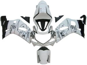 Fairings For Suzuki GSXR 750 White Black Alstare Corona  (2001-2003)