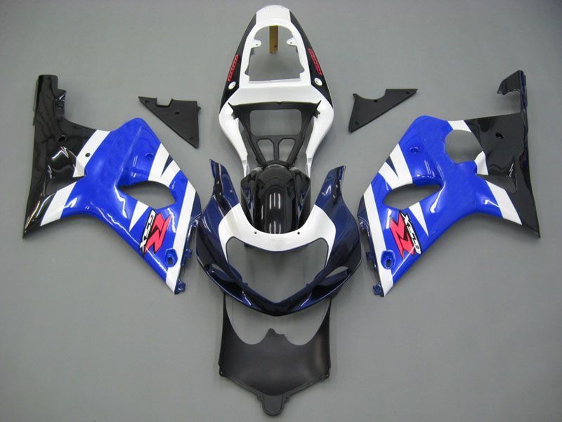 Fairings For Suzuki GSXR 1000 Blue White Black GSXR (2000-2002)