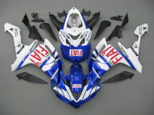 Fairings For Yamaha YZF-R1 Blue White FIAT (2007-2008)