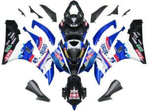 Fairings For Yamaha YZF-R6 Blue Black Sterilgard R6  (2006-2007)
