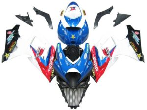 Fairings For Suzuki GSXR 1000 Blue Red White Makita (2007-2008)