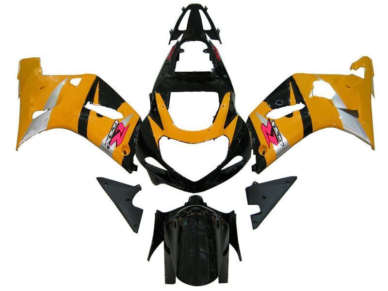 Suzuki GSXR 600 Sarı & Siyah GSXR İçin Kapaçıklar (2001-2003)