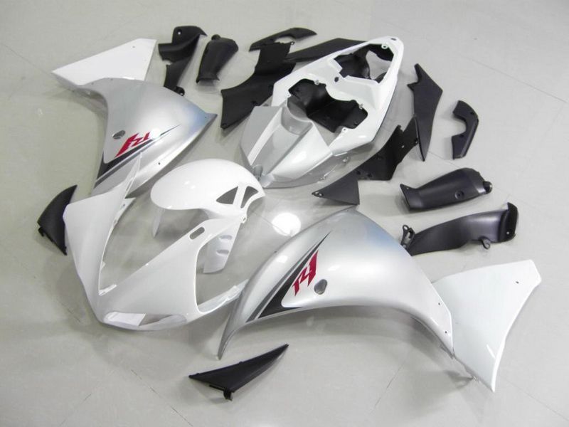 Taśmy dla Yamaha - YZF1000 R1 2009-2012 biały i srebrny