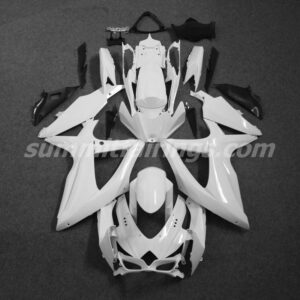 Unpainted Fairings For Suzuki GSXR600750 08 - 10 Aftermarket ABS 