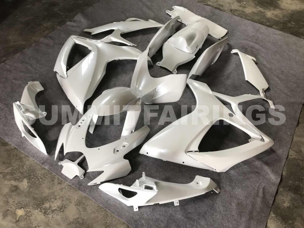 Étuis pour Suzuki - GSXR600-750 K6 06-07 Blanc