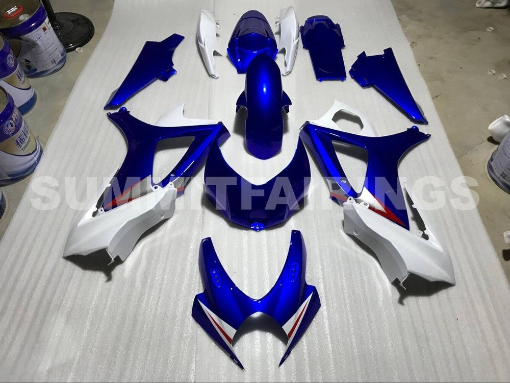 스즈키용 페어링 – GSXR1000 K7 07-08 화이트 블루