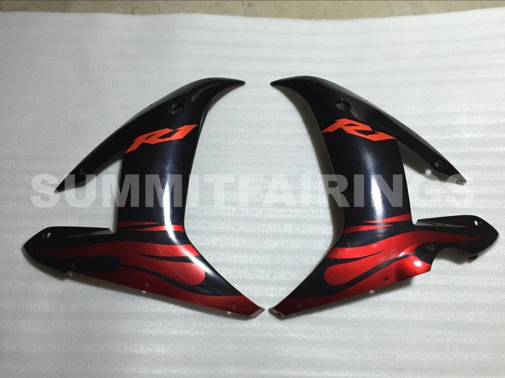 Fairings For Yamaha YZF-R1 Black Red Tribal R1 (2002-2003)
