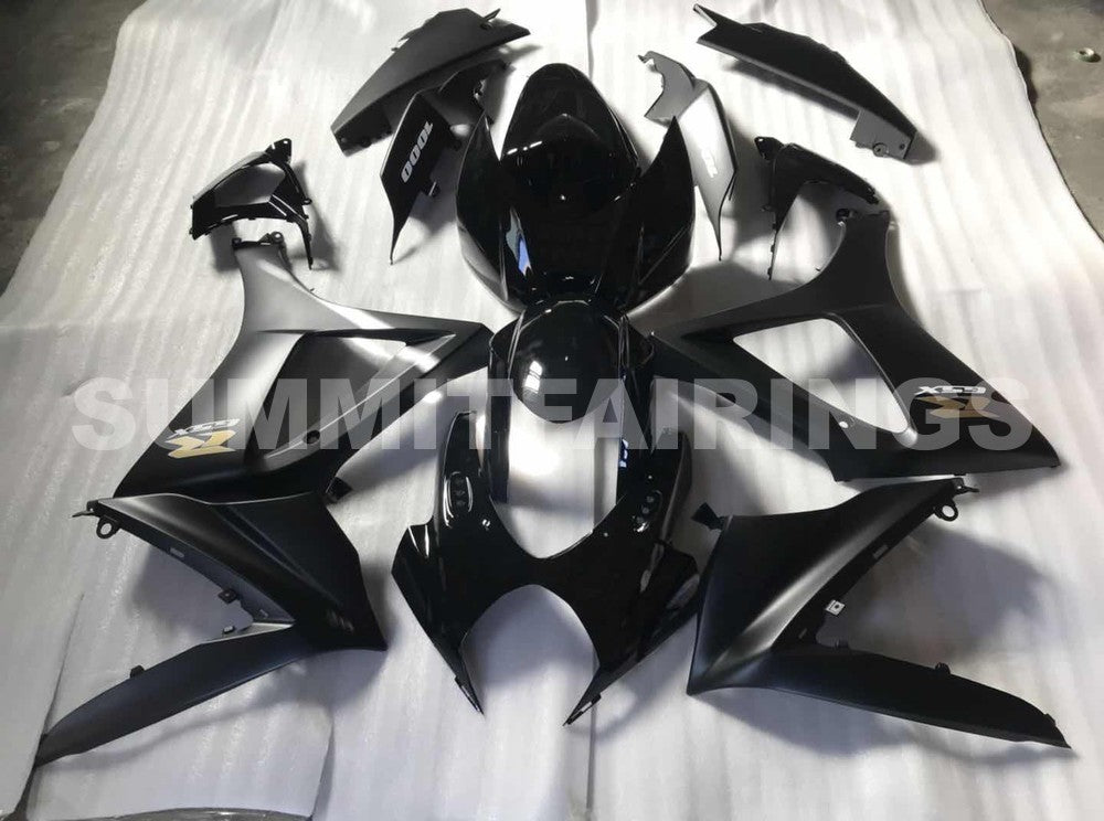 Fairings For Suzuki – GSXR1000 K7 07-08 Matte Black Gloss Black