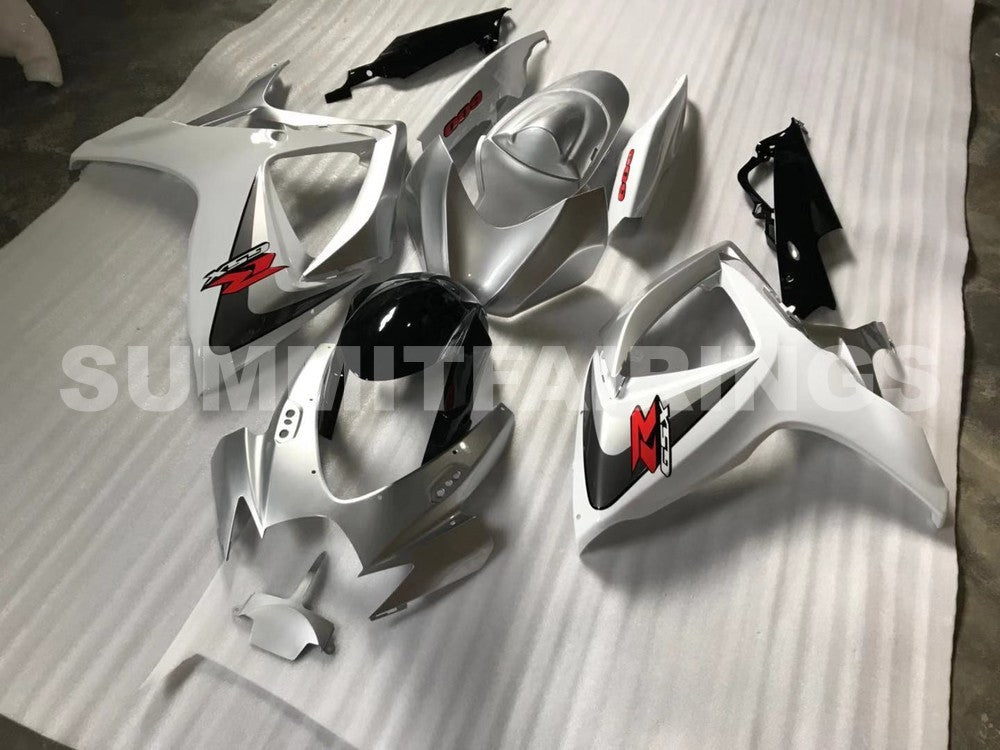 Étuis pour Suzuki - GSXR600-750 K6 06-07 Argent blanc