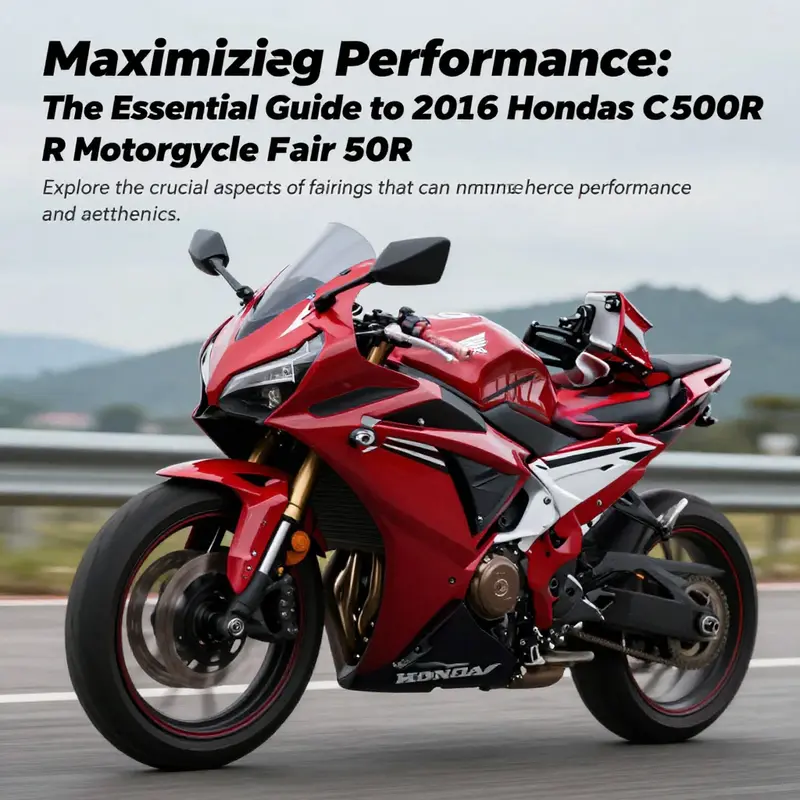 دراجة نارية هوندا 2016 CBR500R تبرز غطاءات أنف دراجة نارية مُحَدَّد هوائي وأداء متميز.