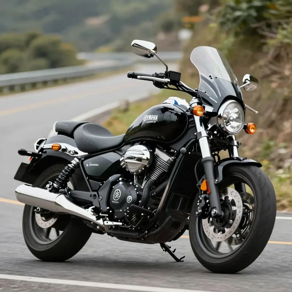 Yamaha V Star 650 with Upgraded Fairings