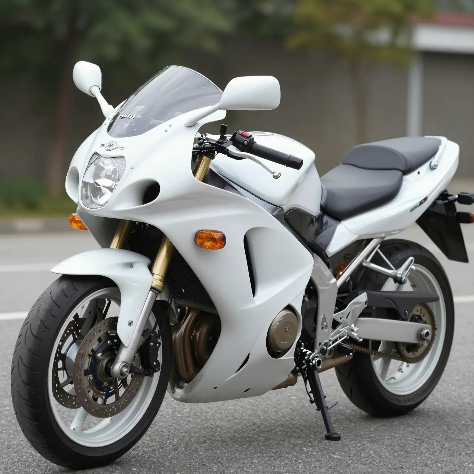2006 Suzuki Katana with Unpainted Fairings