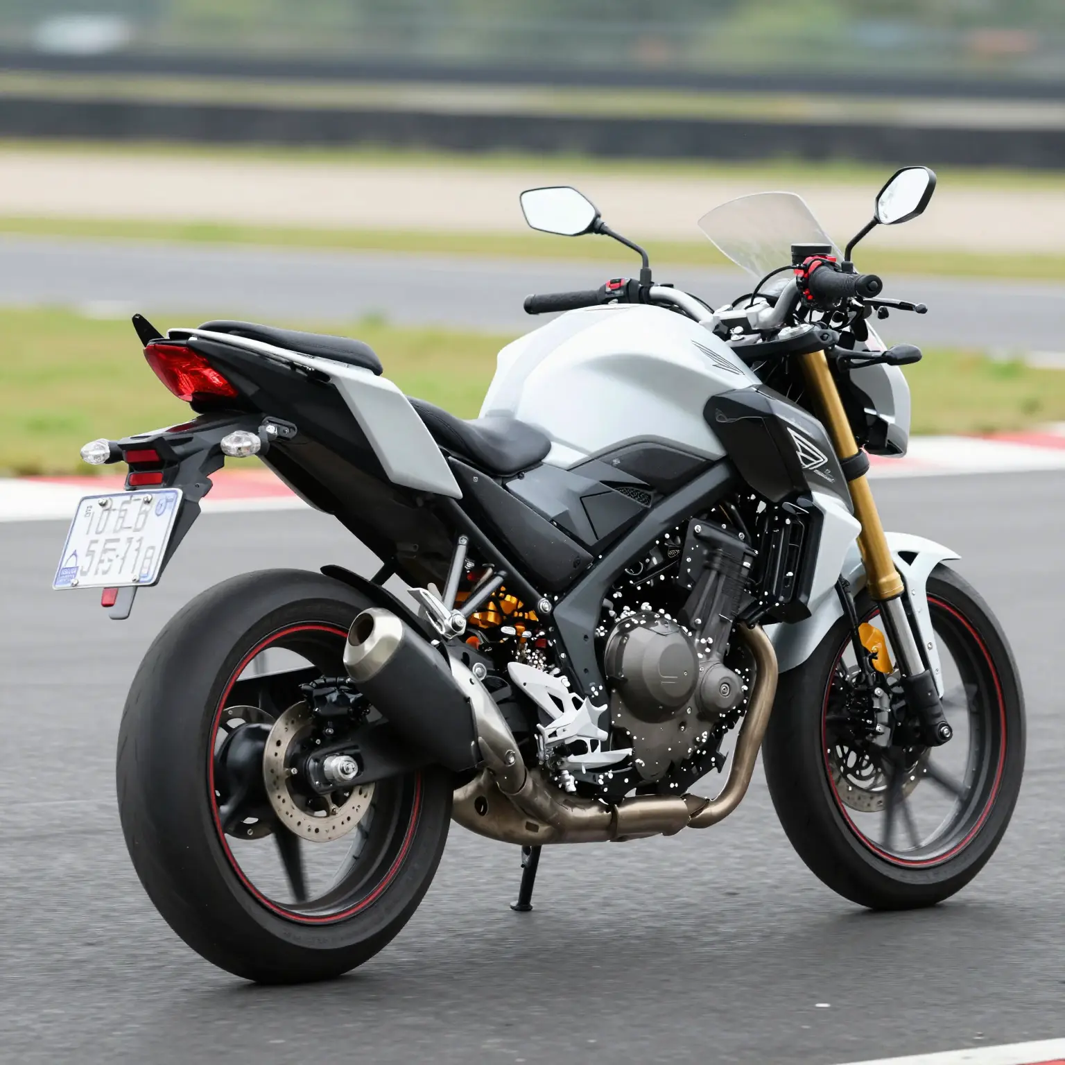 Honda Hawk without Rear Fairing