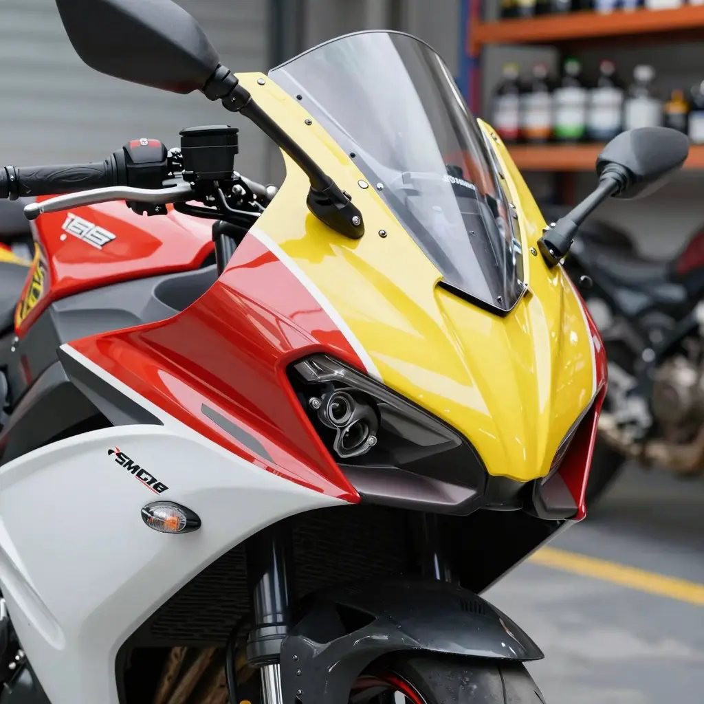 Painted Motorcycle Fairing
