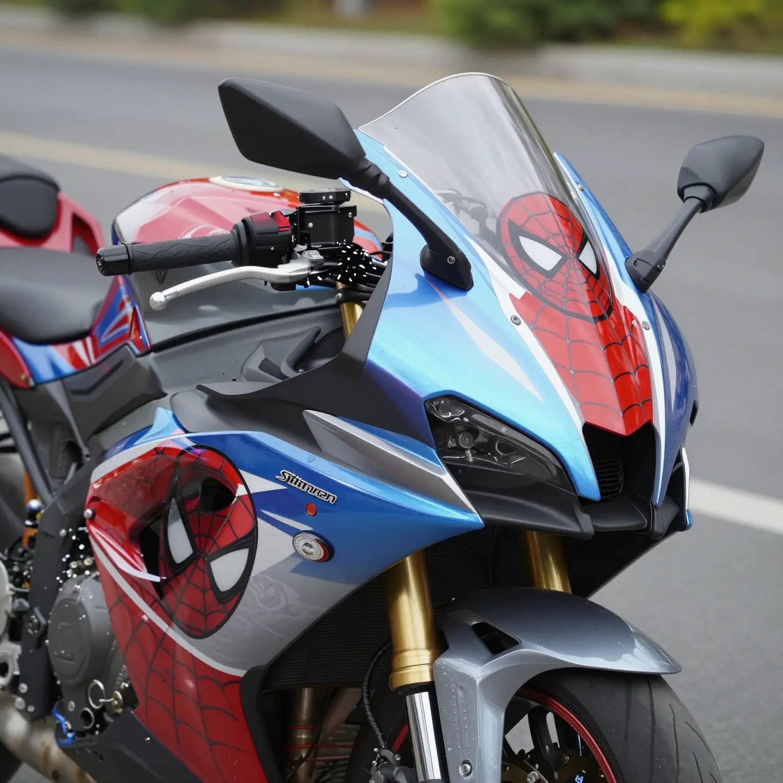 Spiderman Fairings