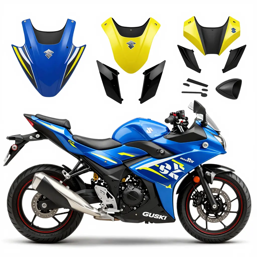 Customization Options for GSX1250FA Fairings