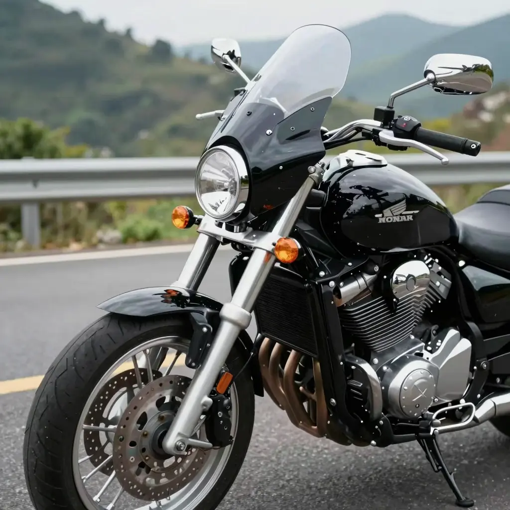 Batwing Fairing on Honda 750 Shadow