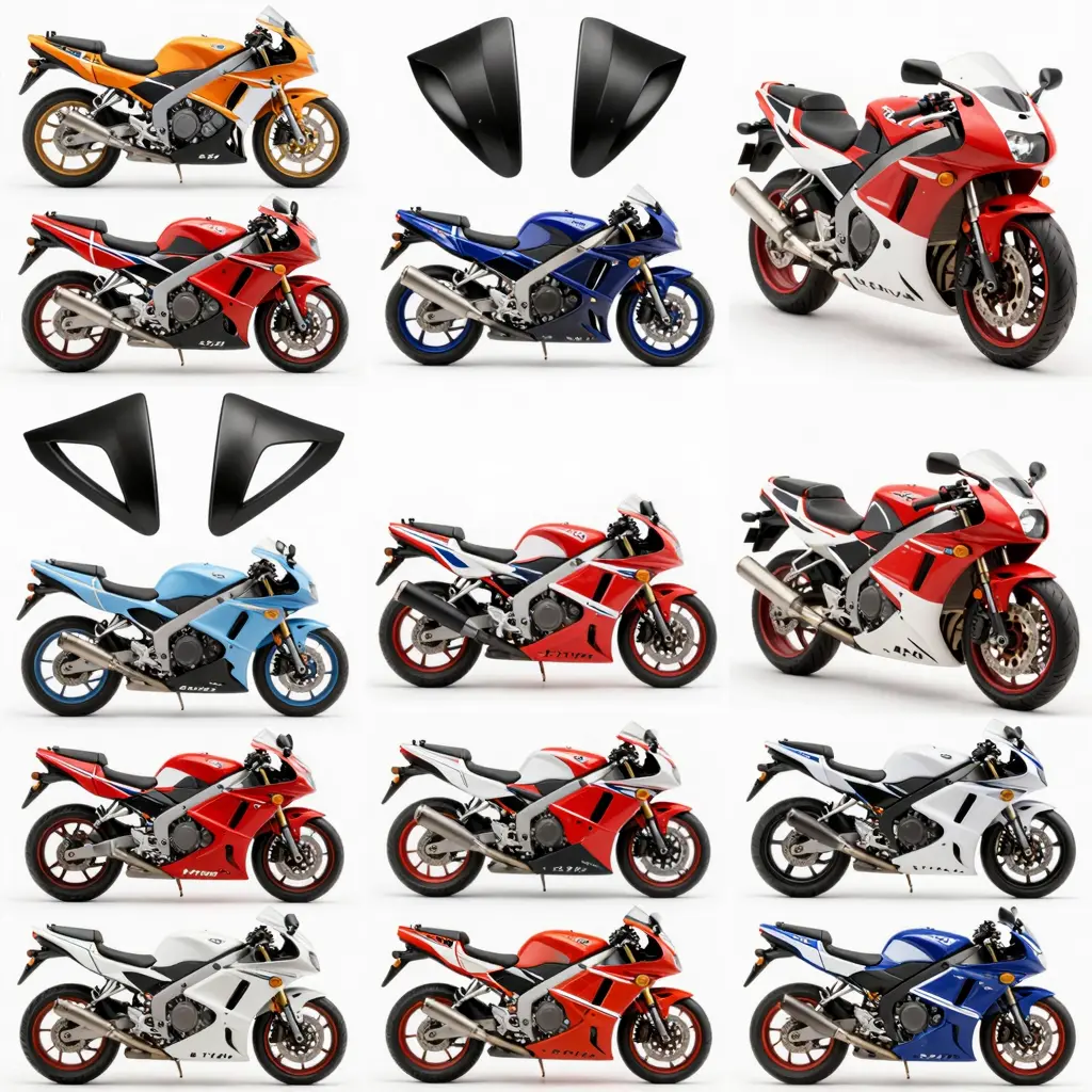 Various fairing styles for 1991 Honda VFR 750