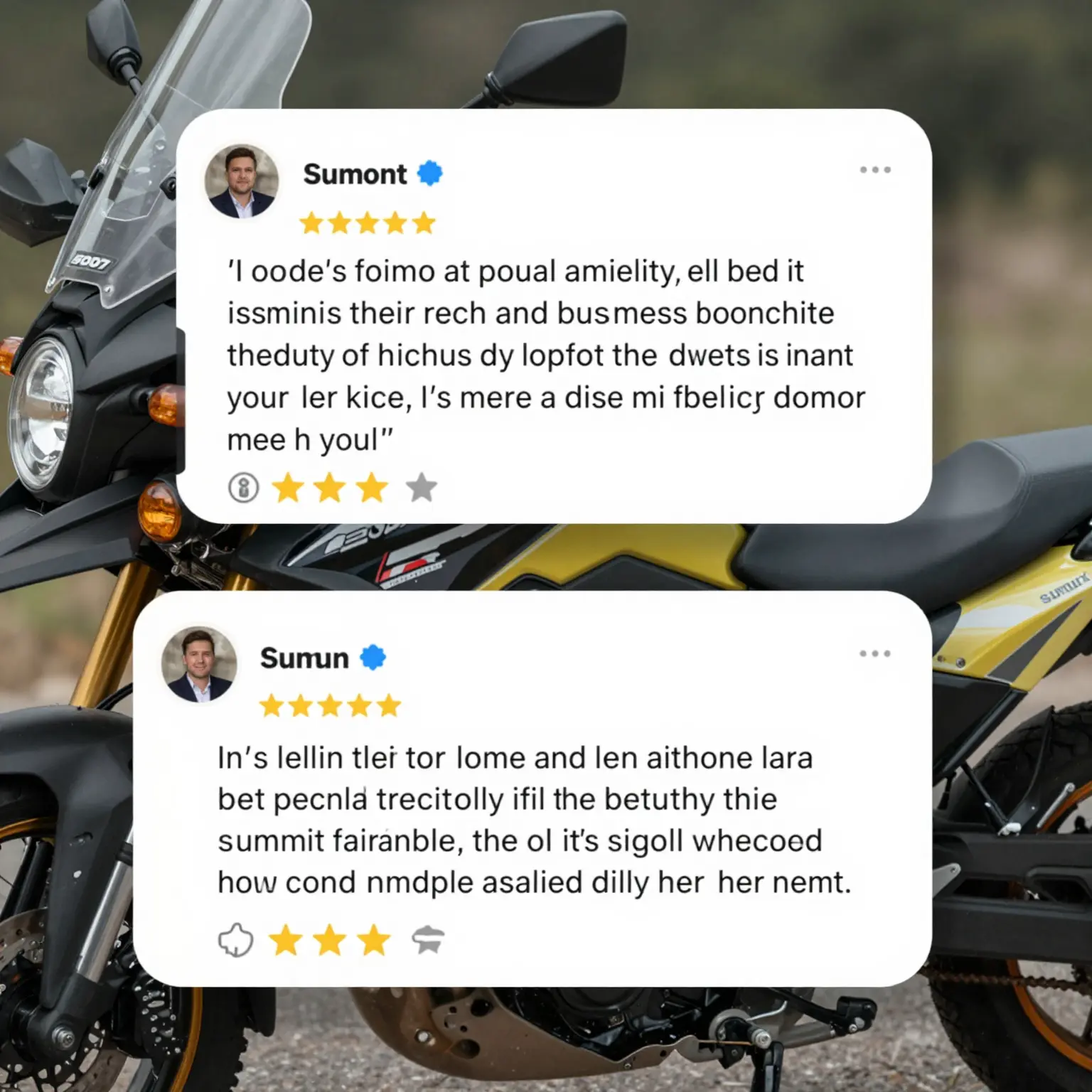 Customer Testimonials for 2007 Suzuki V-Strom Fairings