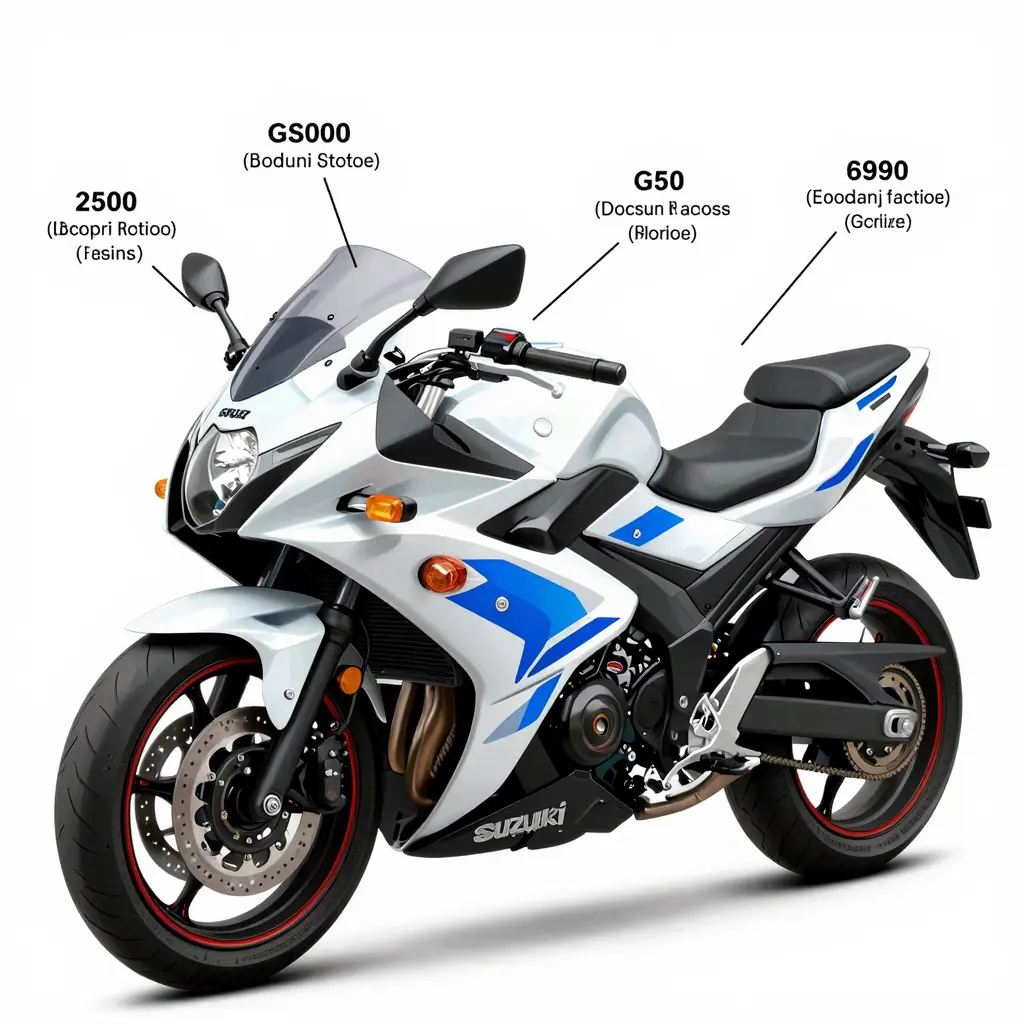 2009 Suzuki GSX 650F Fairing Design