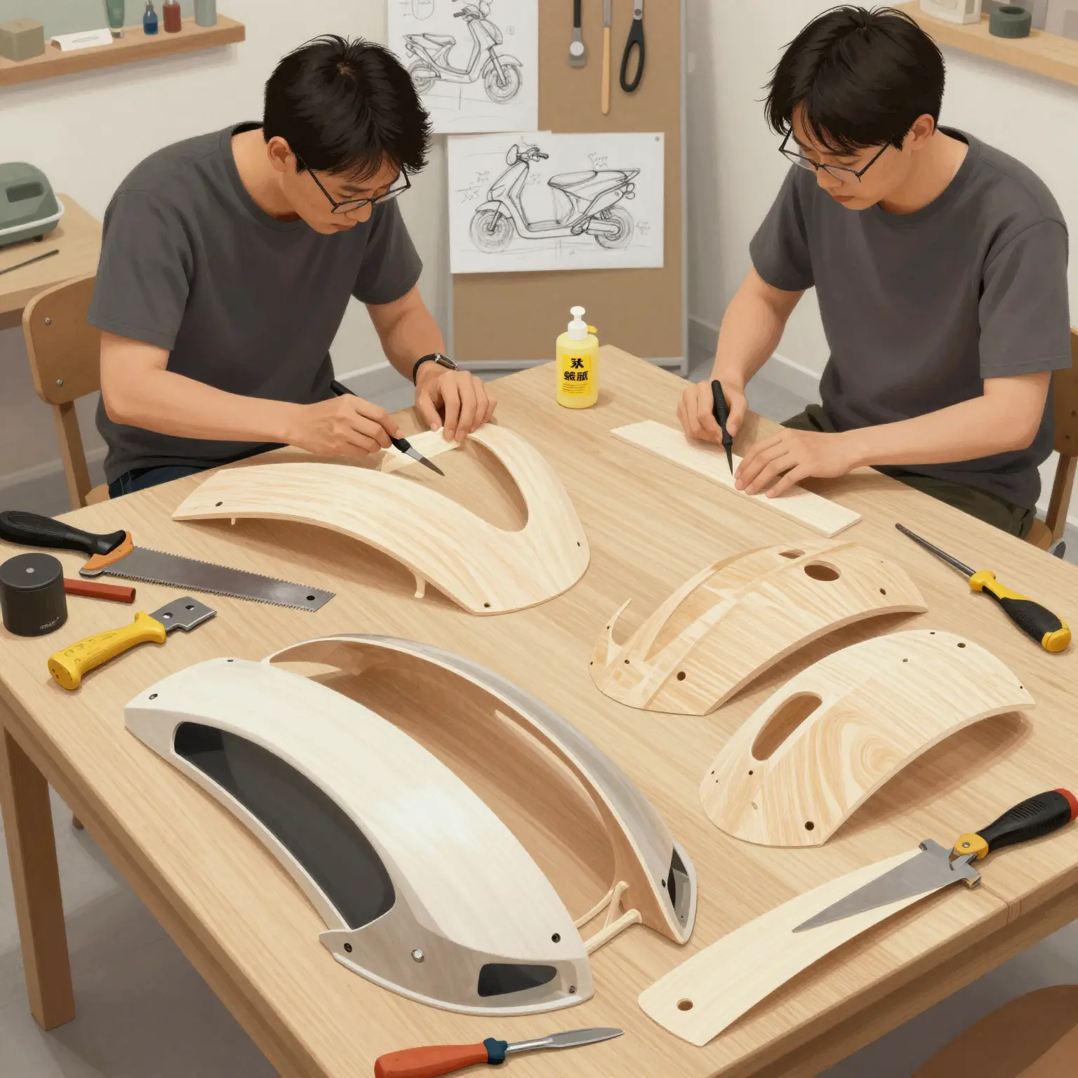 Manufacturing Process of Balsa Fairings