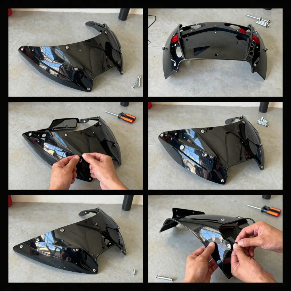 Honda CB300R Fairing Installation Guide
