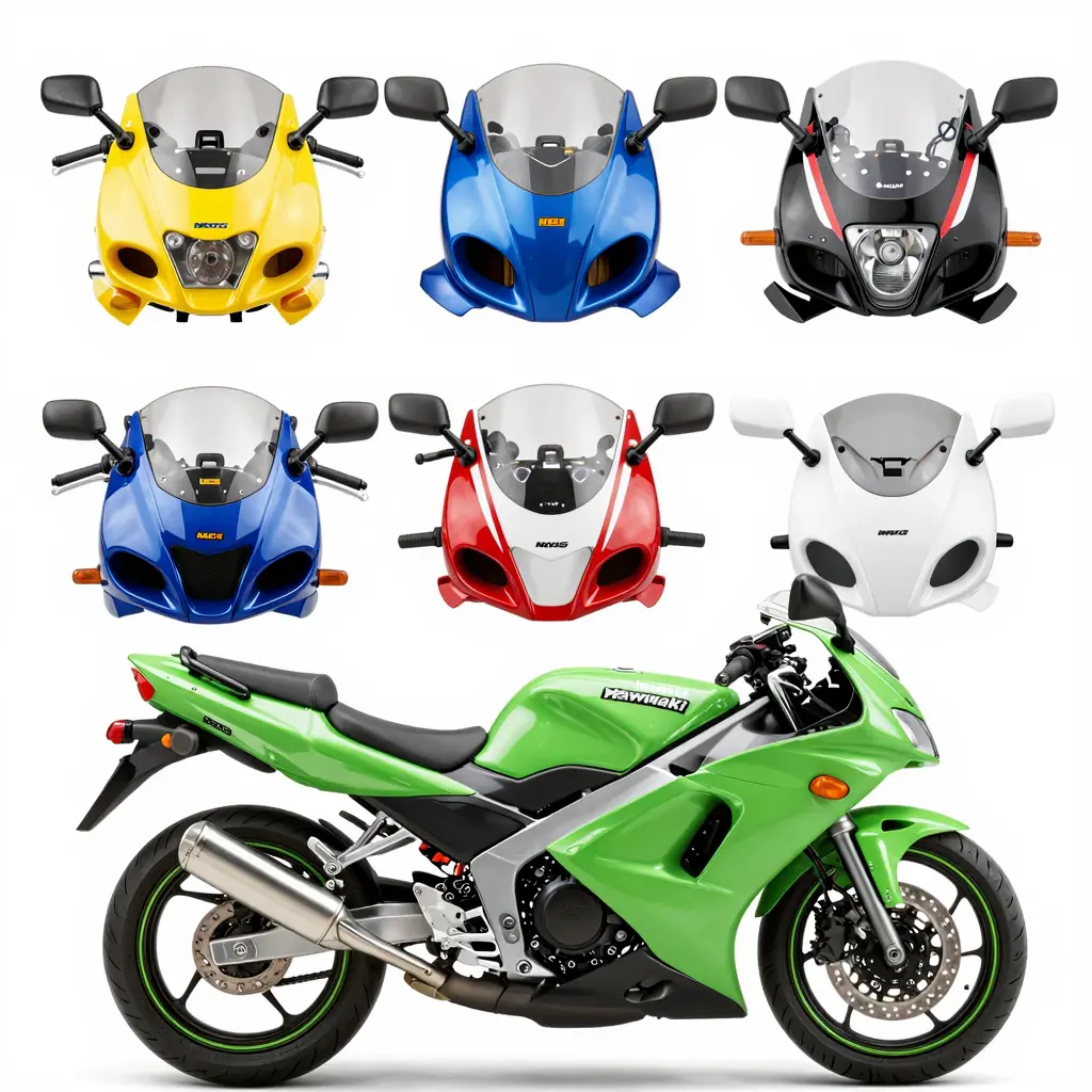 2005 Kawasaki Ninja 250 with Various Fairings