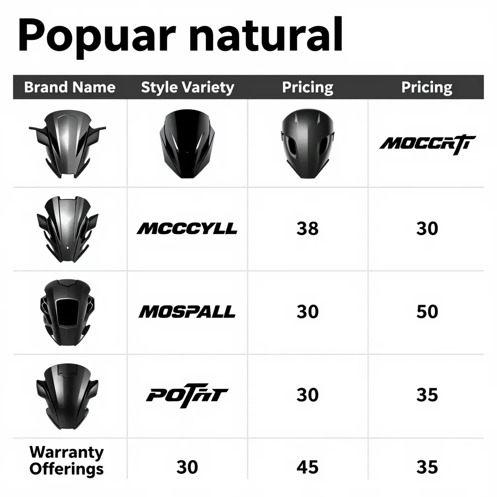 Motorcycle Fairing Brands Comparison