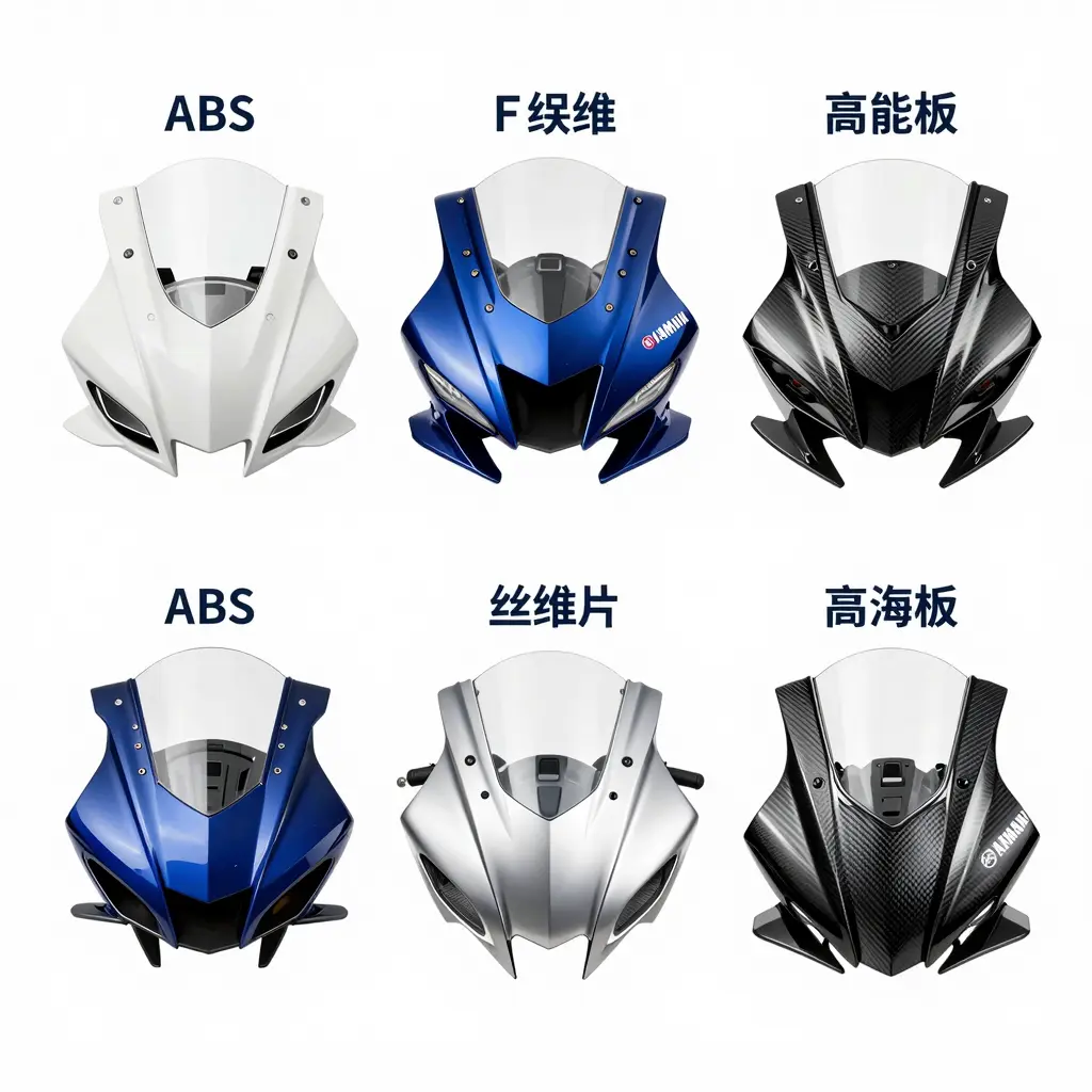 Yamaha Front Fairings Infographic